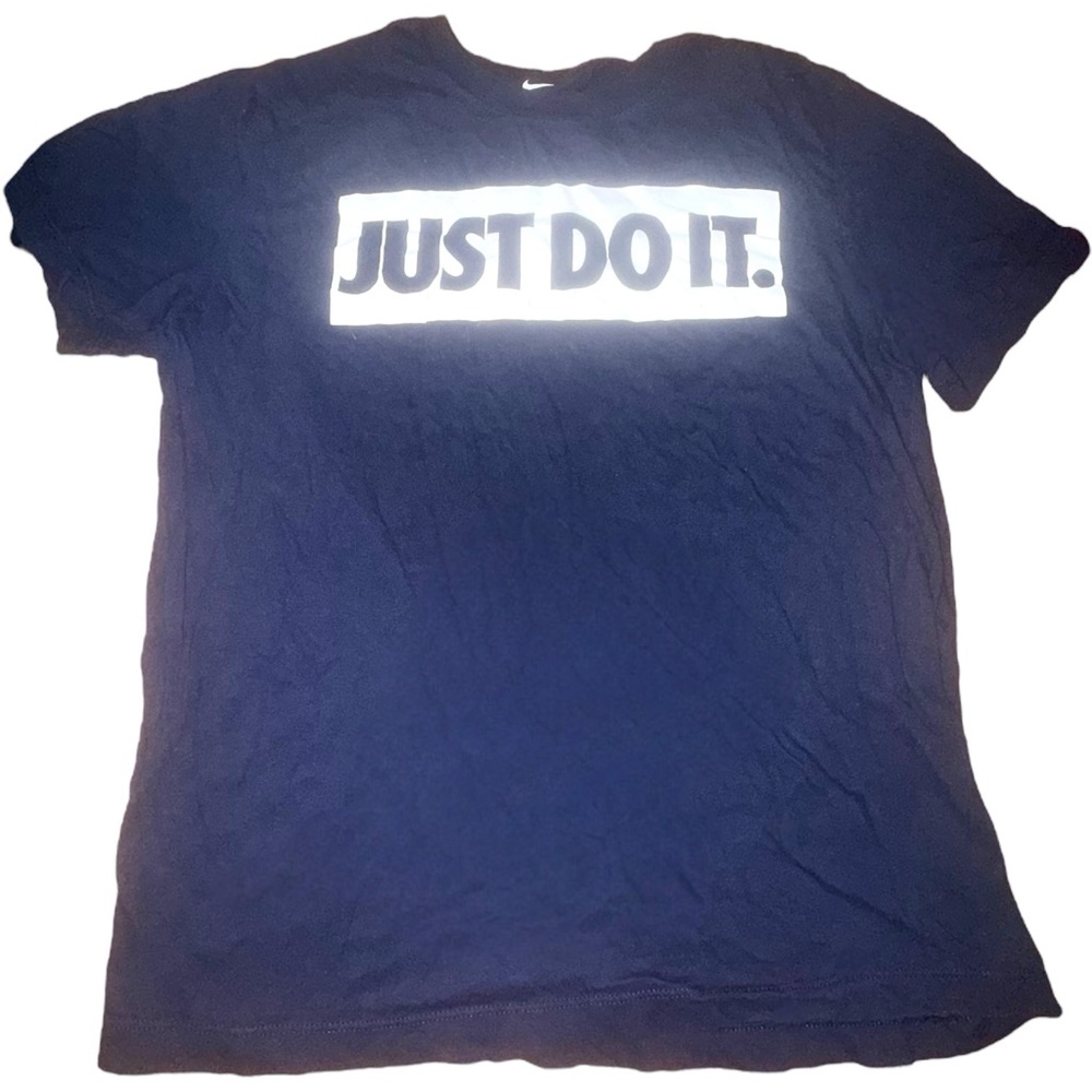 Nike Dark Blue Tee with Logo